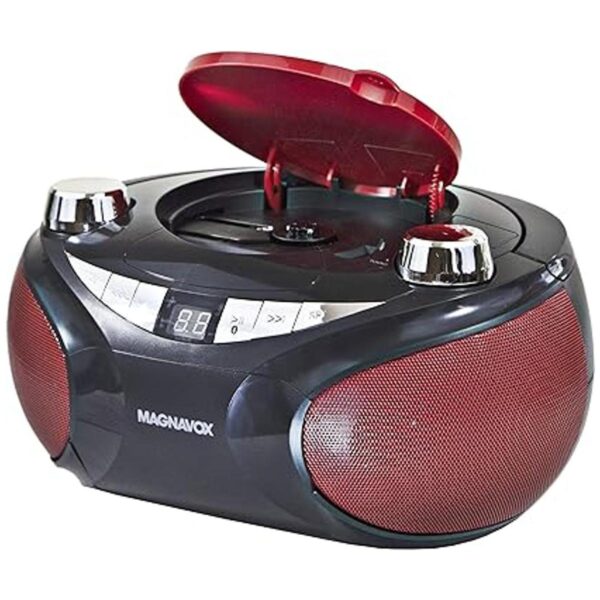 Magnavox MD6949 Caja de CD portátil de carga superior con_6