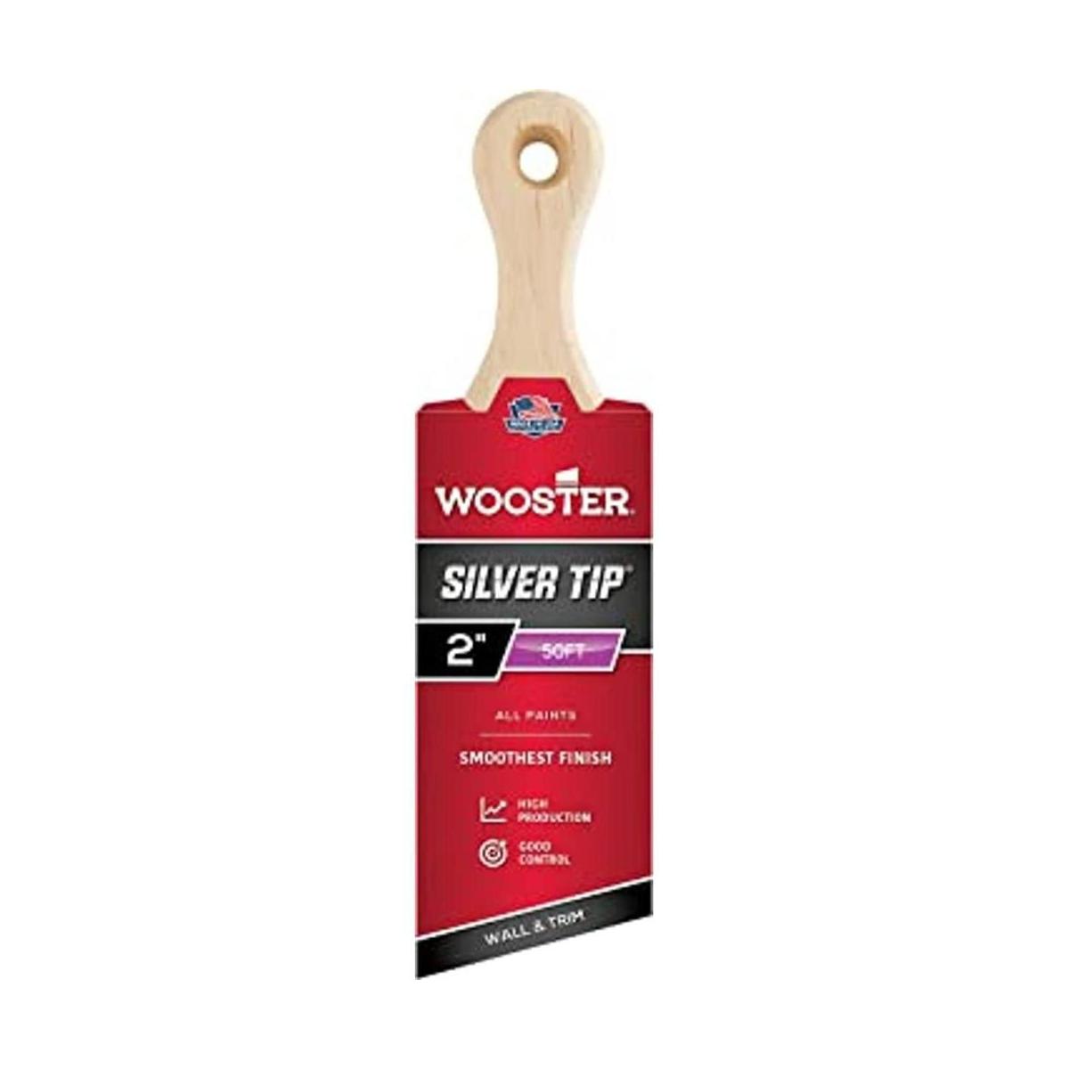 WOOSTER BRUSH 52252 SLV punta corta cepillo 2 2 2