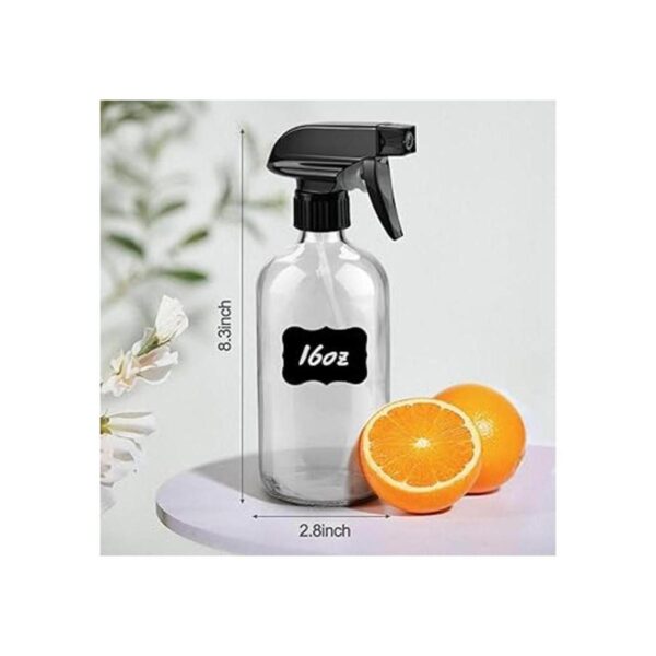 Botellas de spray de vidrio recipientes recargables de 16
