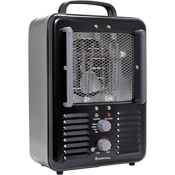 Comfort Zone CZ798BK Calentador eléctrico portátil de