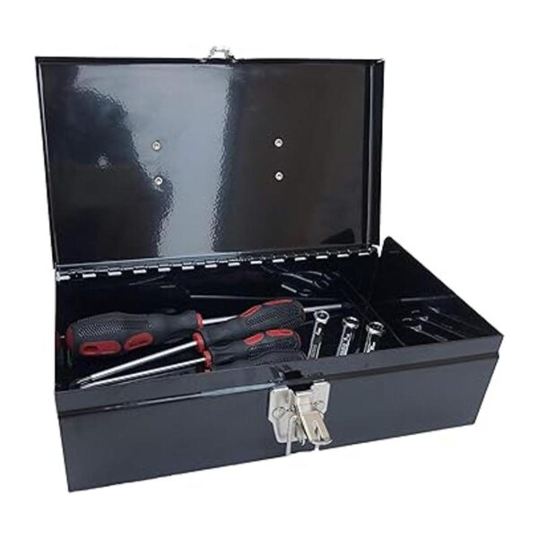 Workington Caja de herramientas de metal portátil con