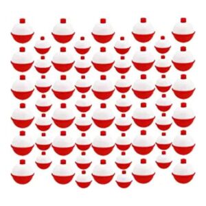 Woozettn 60 flotadores de pesca bobber de pesca ABS duro