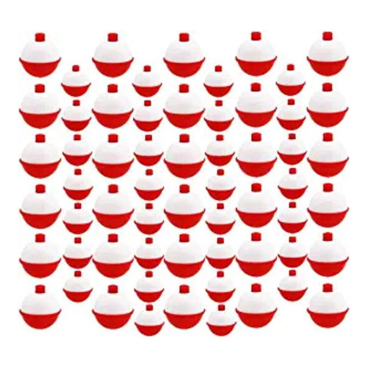Woozettn 60 flotadores de pesca bobber de pesca ABS duro