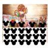 Pegatinas de vinilo pizarra de Mickey A Mouse de 2.97
