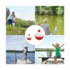 Woozettn 60 flotadores de pesca bobber de pesca ABS duro