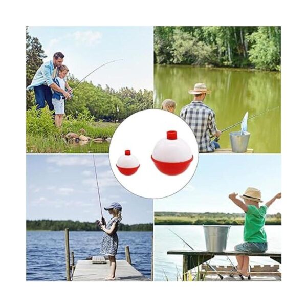Woozettn 60 flotadores de pesca bobber de pesca ABS duro