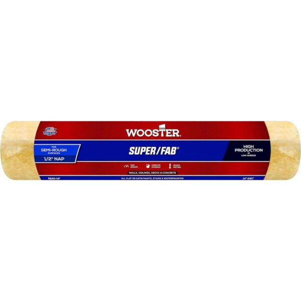 Wooster Brush R24014 SuperFab Roller Cover 12 pulgadas_1