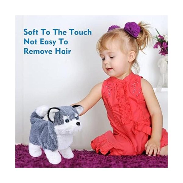 WorWoder Peluche de Alaska cachorro de juguete electrónico_5