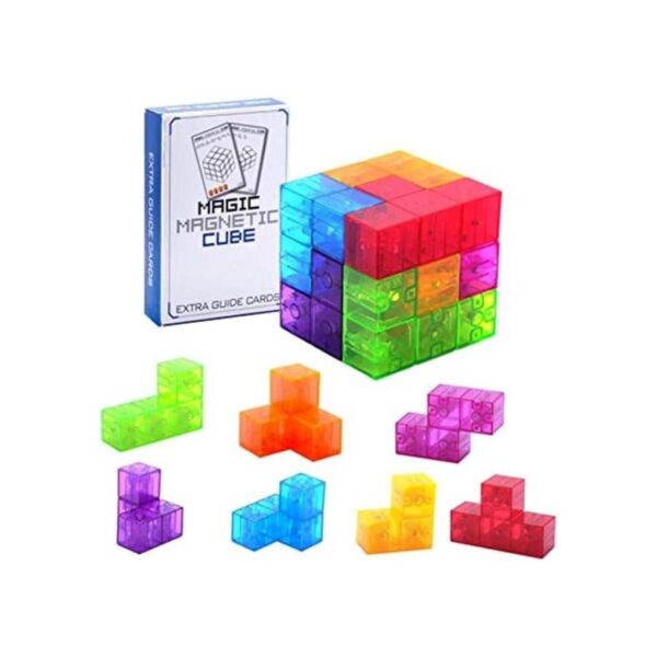 WorWoder Bloques de construcción magnéticos mágicos 3D_1