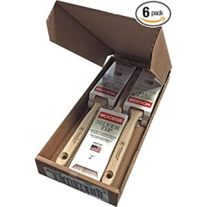 Wooster Brush 5220 Brocha plana de punta plateada de 2_1