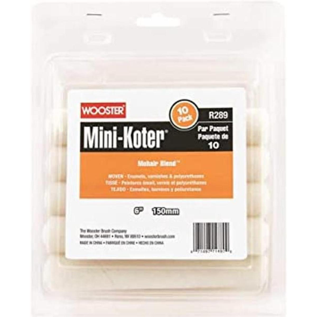 Wooster R2896 MiniKoter Mohair 6.0 in 10 unidades