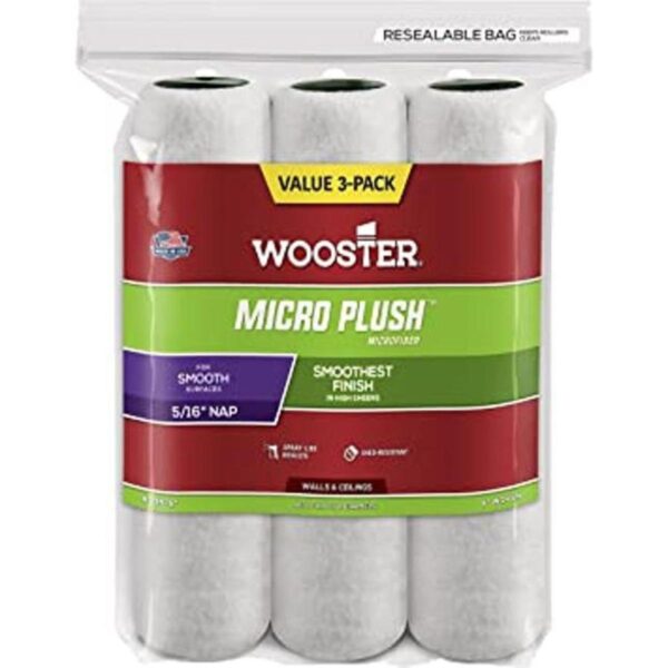 Wooster R3359 Funda de rodillo de microfelpa con siesta_1
