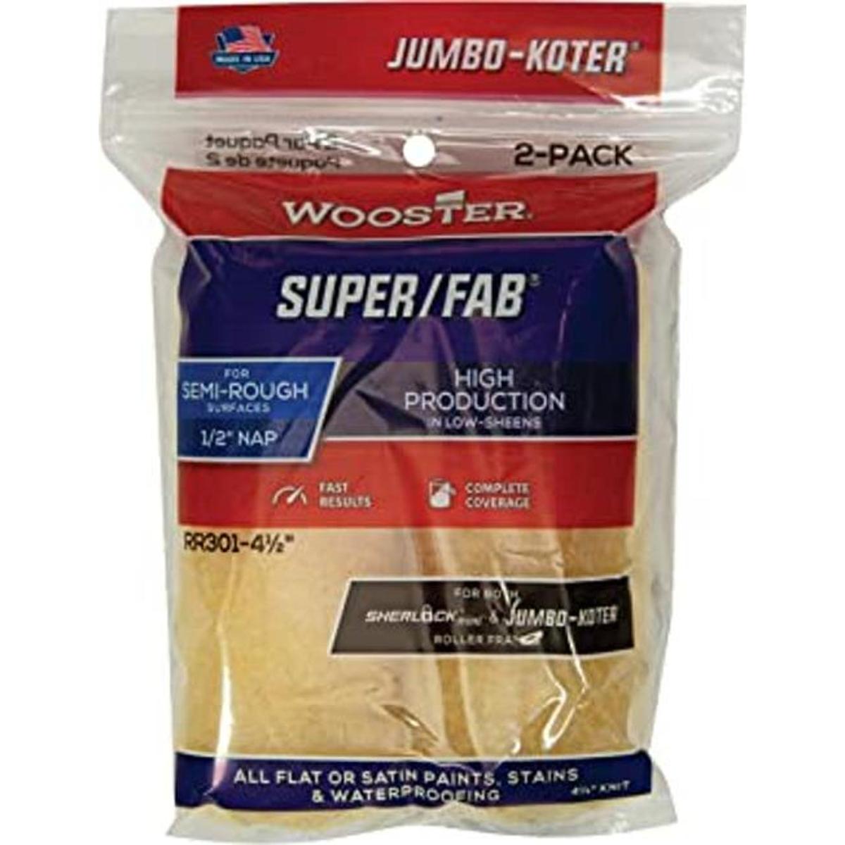 Wooster Brush RR3014 SuperFab JumboKoter rodillo de