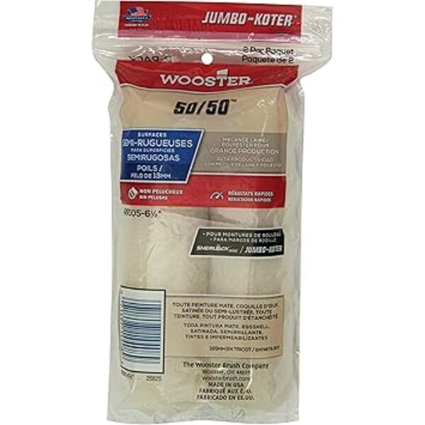 Wooster Brush jumbokoter 5050 Roller 12inch Nap 2pack_2