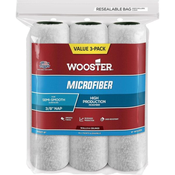 Wooster Brush R5279 Rodillo de pintura de microfibra_1