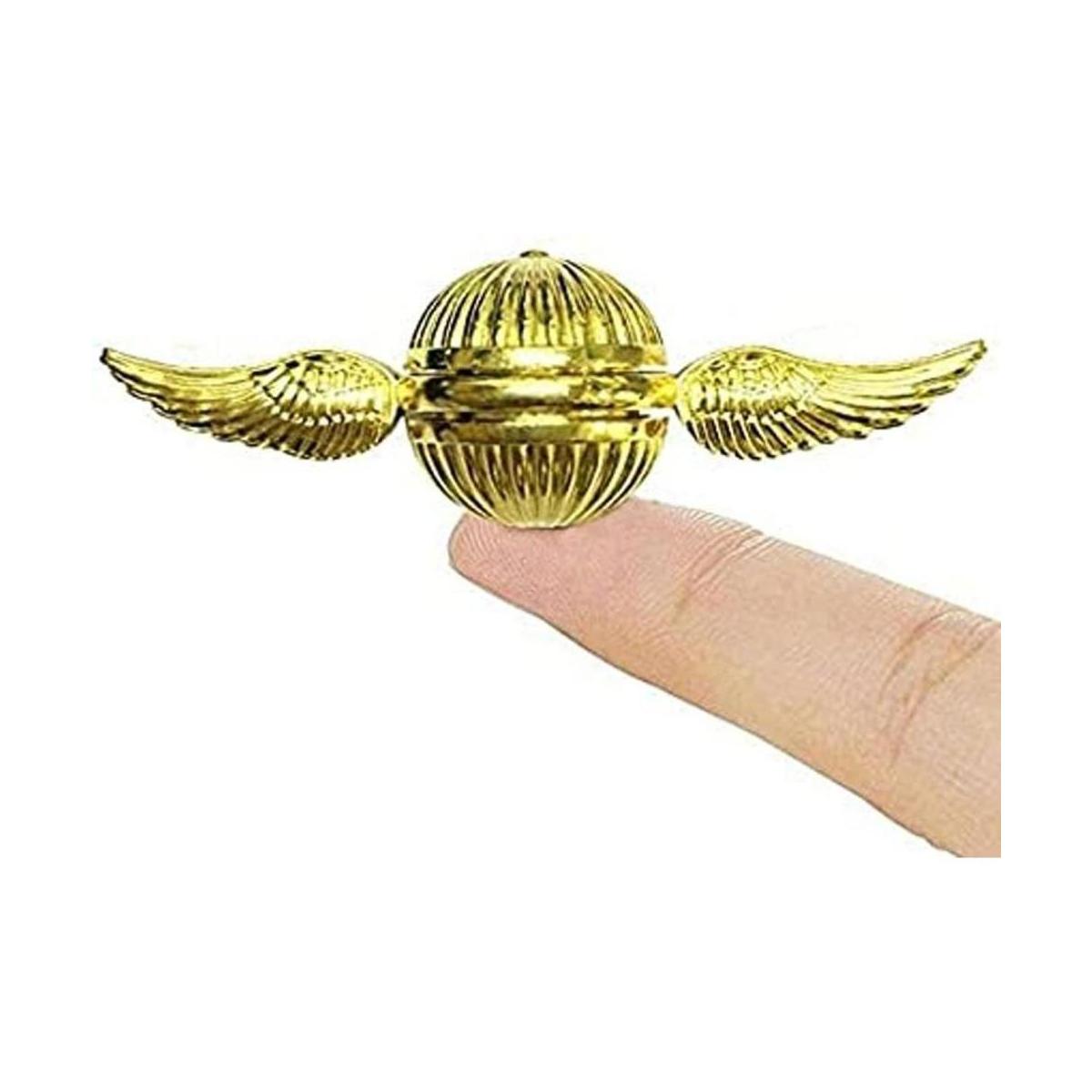 Juguete giratorio de mano dorado para niños y adultos