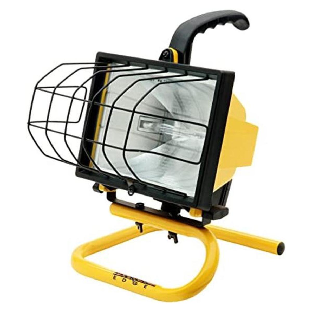 Woods Luz de trabajo portátil L20 amarillo 500 vatios