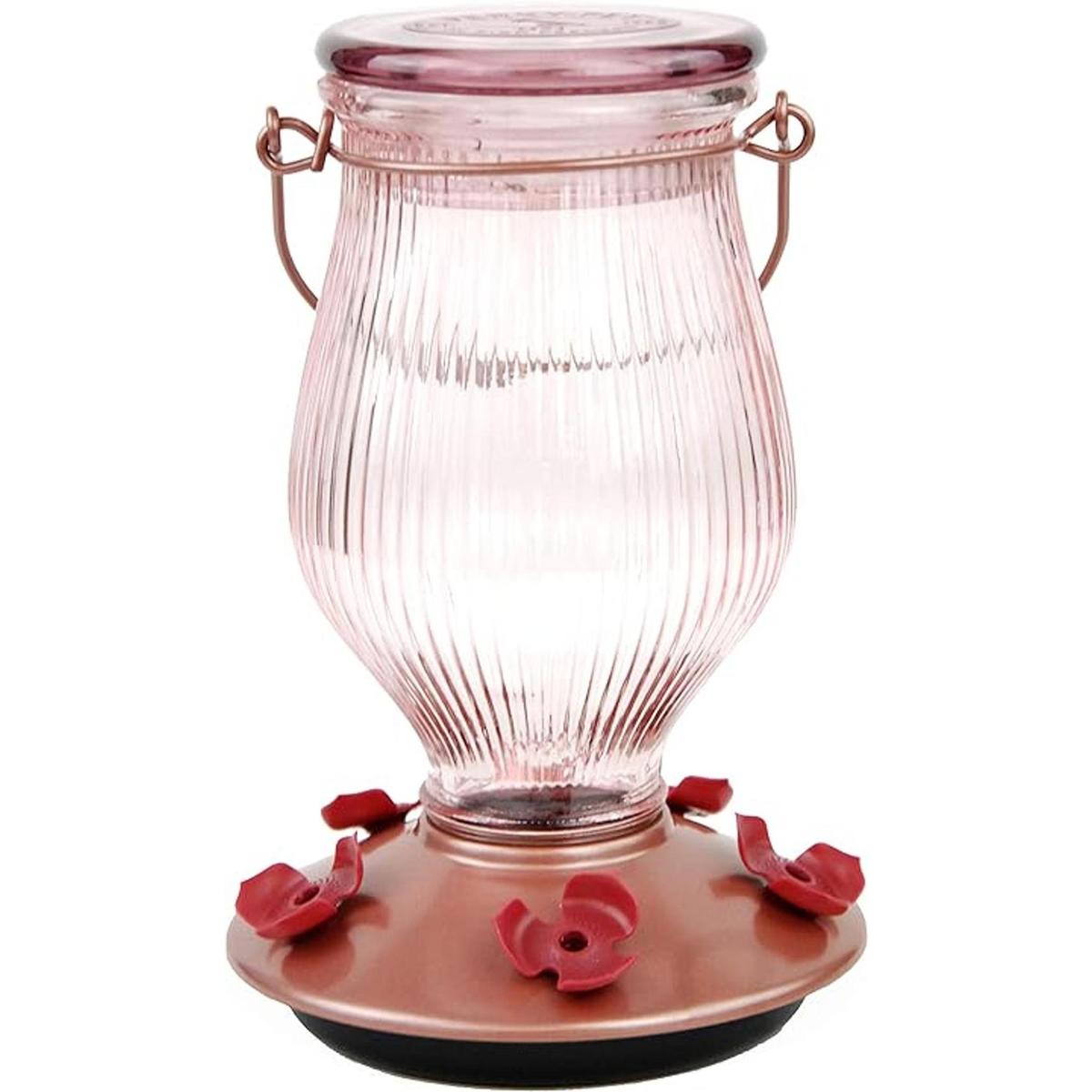 PerkyPet 91042 Alimentador de colibrí de vidrio de relleno