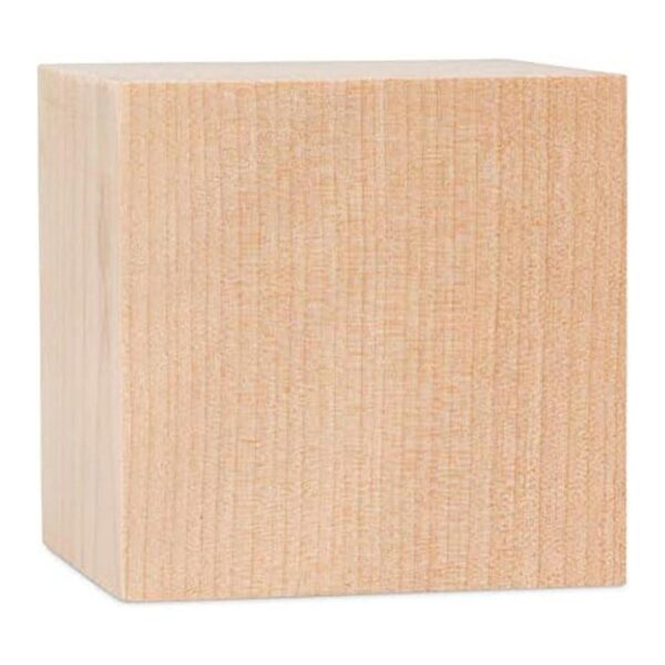 Woodpeckers Cubos de madera de 1 pulgada caja de 50