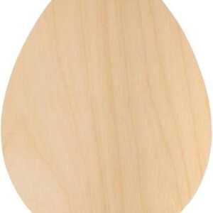 5 huevos de Pascua de madera 7 x 5.5 X 18_1
