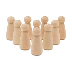 Muñecas grandes de madera de 312 pulgadas para personas