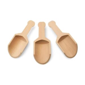 Wooden Scoopers 438 Inches Long 10 Unfinished Small_1