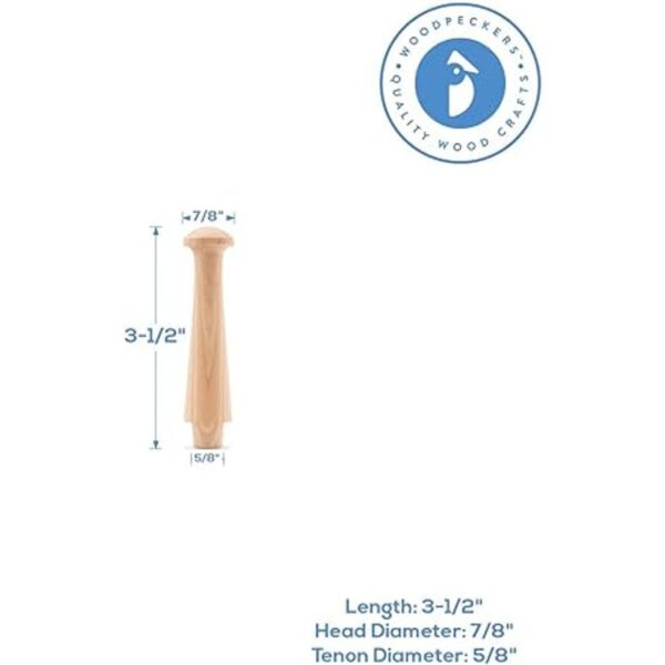 Woodpeckers Clavijas para coctelera de 312 pulgadas con