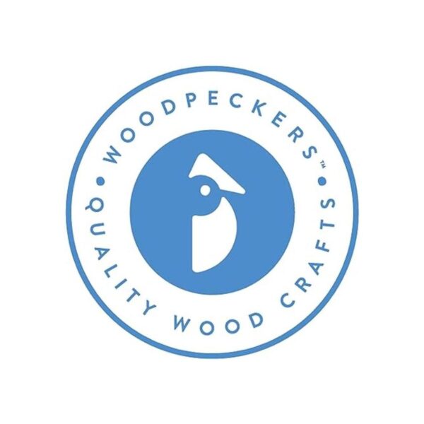 Woodpeckers Bolas de madera divididas de 2.0 in 6 medias