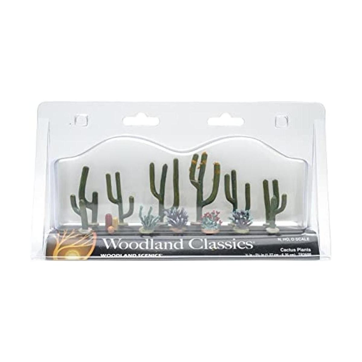 Woodland Scenics Plantas de cactus de plástico de 0.5 a