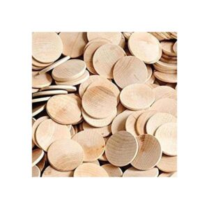 Pájaros carpinteros 200 círculos de madera 200 piezas_1