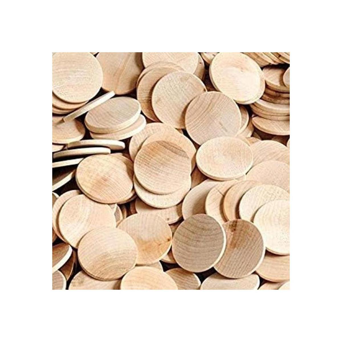 Pájaros carpinteros 200 círculos de madera 200 piezas