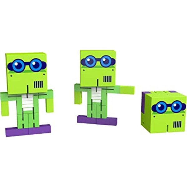Juguete robot de madera juguete cubo cubo de juguete_1