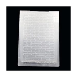 WooYangFun 1 carpeta de ladrillo de pared en relieve para_1