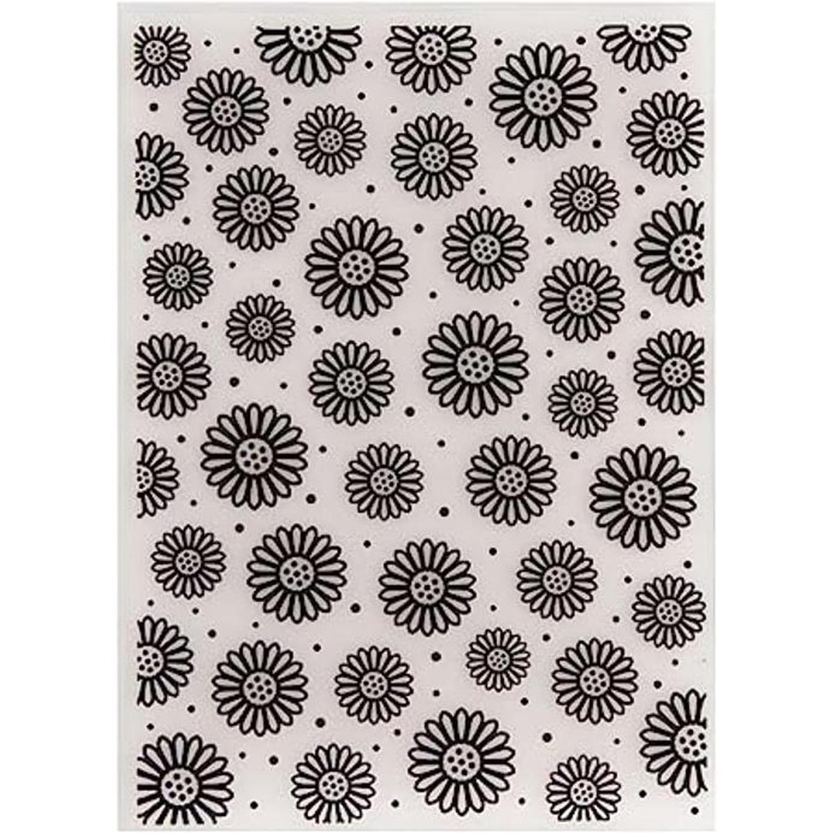 WooYangFun 1 carpeta de estampado de girasol de flor de