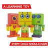 Wood Robotics Juguete robot de madera cubo cubo cubo_2
