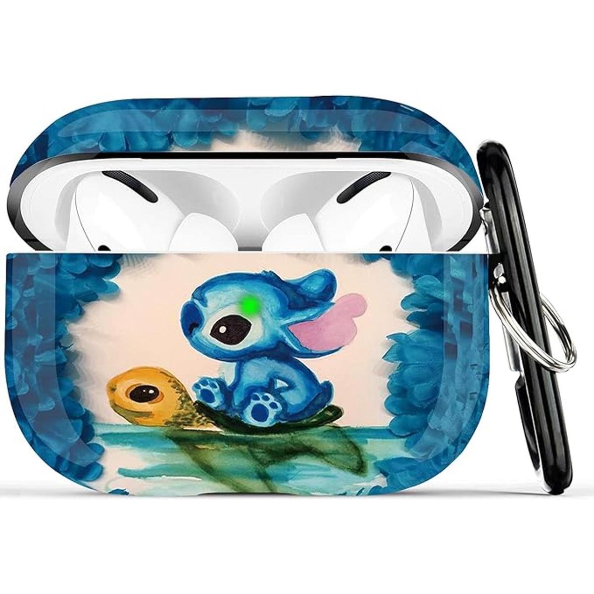 Funda protectora para Airpods Pro de tortuga funda rígida