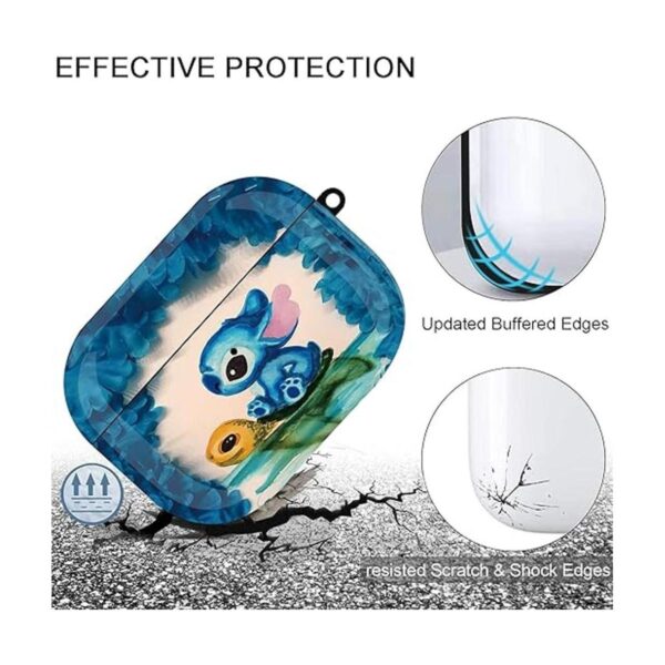 Funda protectora para Airpods Pro de tortuga funda rígida_4
