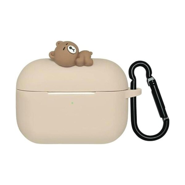 Wonhibo Cute Bear Airpod Pro Funda para mujer funda de_1