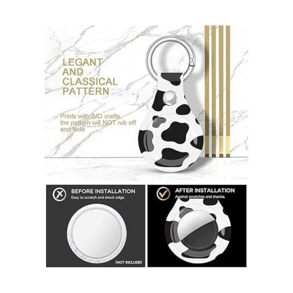 Funda para Airtags bonita funda de Air Tags con llavero_2