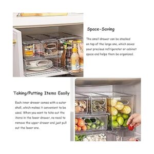 Wonlooker Contenedores organizadores de refrigerador con_4