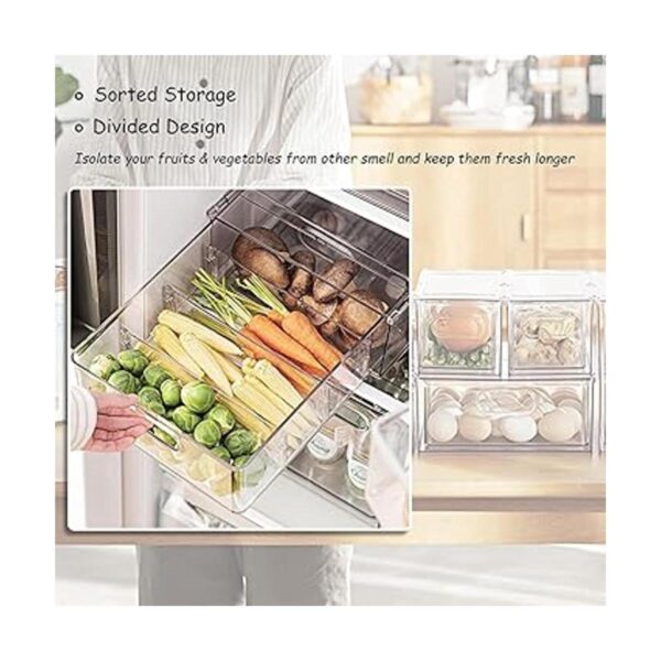 Wonlooker Contenedores organizadores de refrigerador con_3