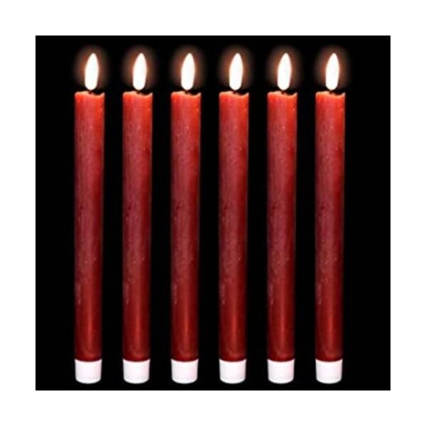 Wondise Velas cónicas sin llama con temporizador 9_1