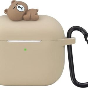 Wonhibo Cute Bear Airpods 3 funda linda generación 2021_1