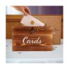 Wongblee Caja de tarjetas de boda caja de tarjetas de_6
