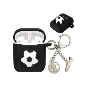 Wonhibo Funda para Airpods de fútbol para hombres y niños_1