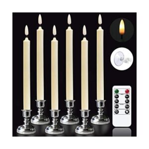Wondise Velas de ventana con control remoto y_1
