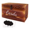 Wongblee Caja de tarjetas de boda caja de tarjetas de_1