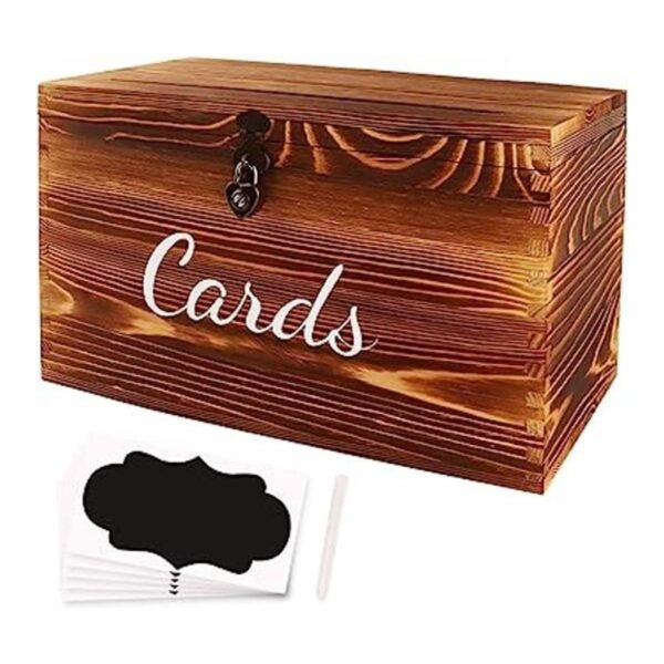 Wongblee Caja de tarjetas de boda caja de tarjetas de_1