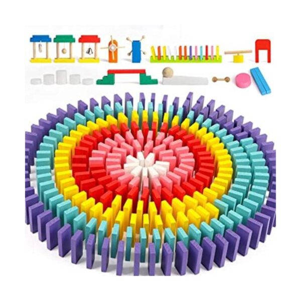 Wondertoys Juego de 600 piezas de dominó para niños_1