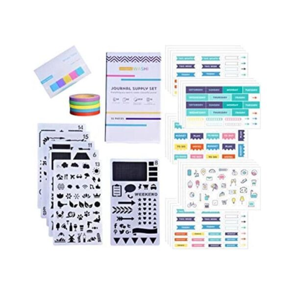Wonderful Washi Juego de 32 piezas suministros diseñados_1
